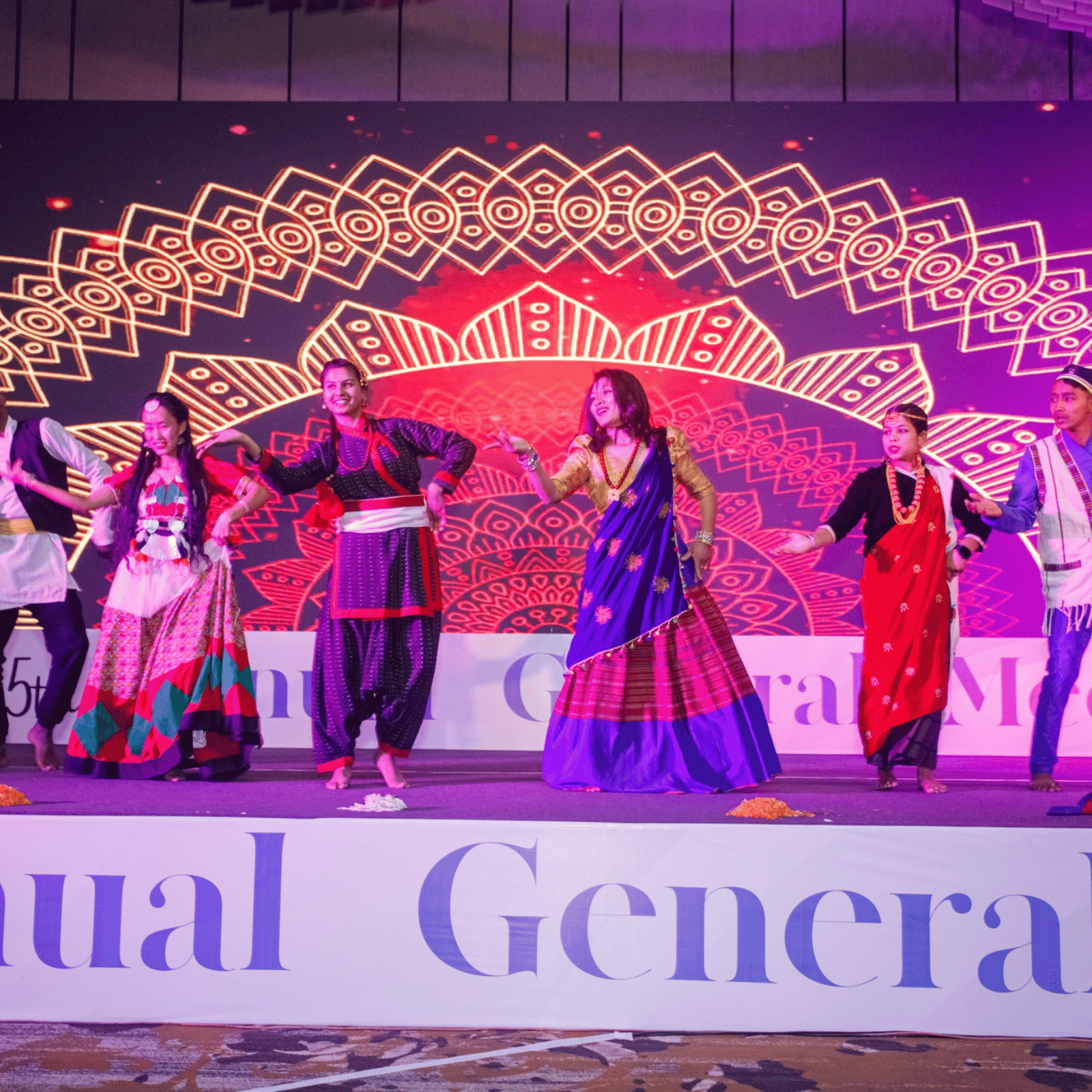 Mandap and Moments grand stage & experiential wedding setting