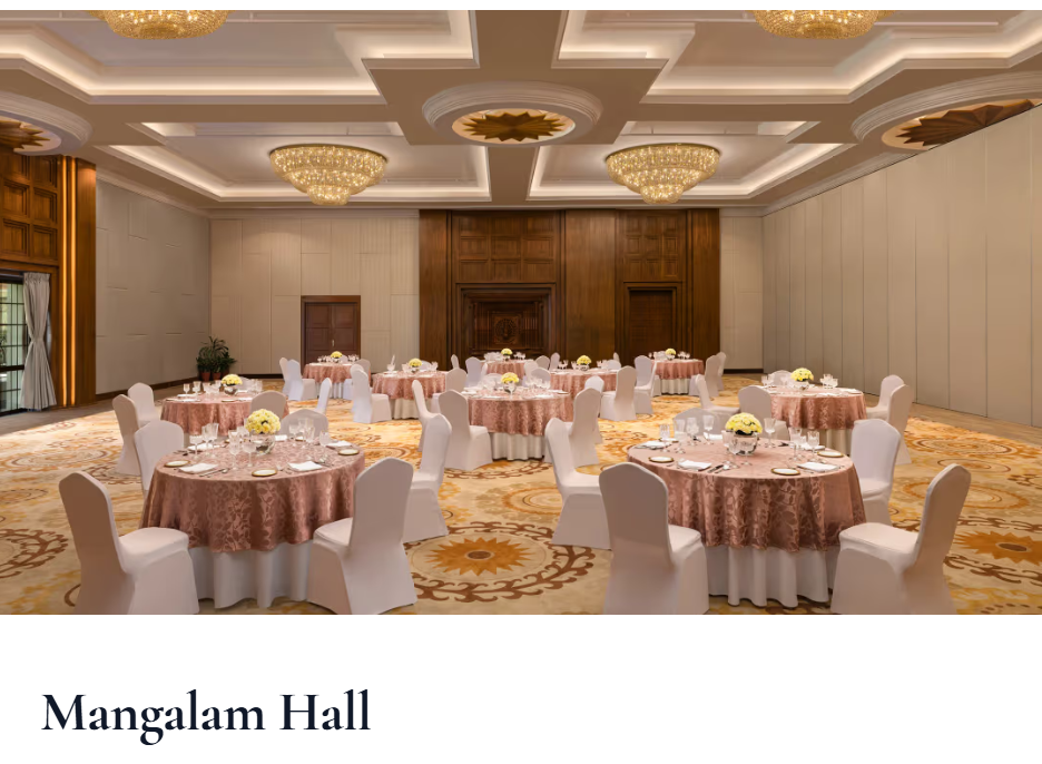 The Soaltee Kathmandu — Mangalam Hall